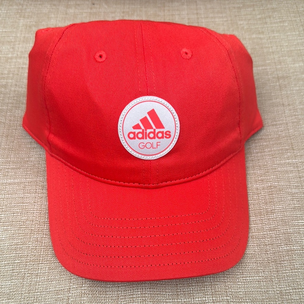 Adidas Bright Red Golf Hat